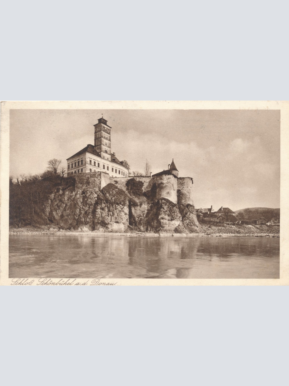 AK vom Schloß Schönbühel Niederösterreich (6884)