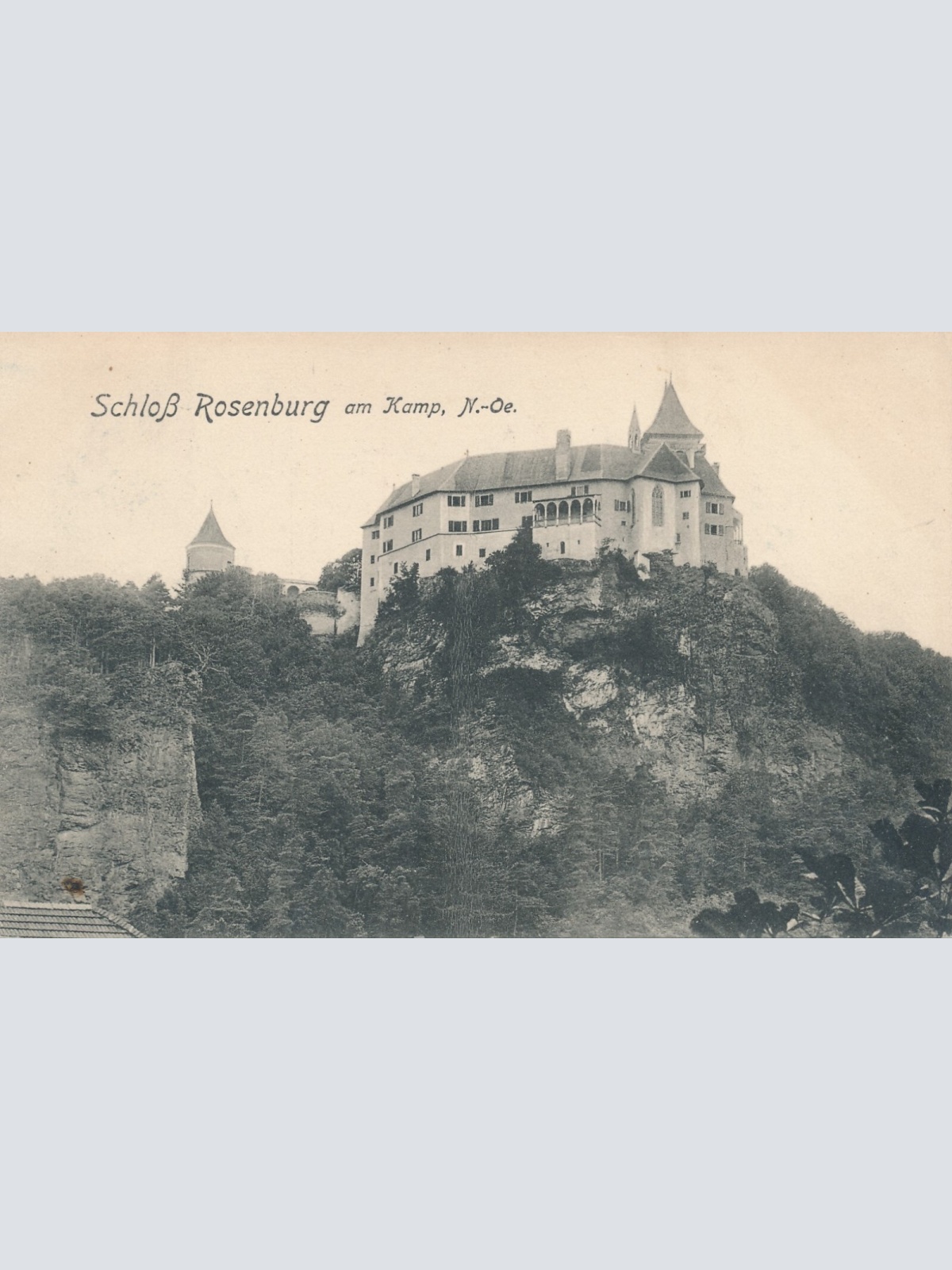 AK vom Schloß Rosenburg am Kamp Niederösterreich (6886)