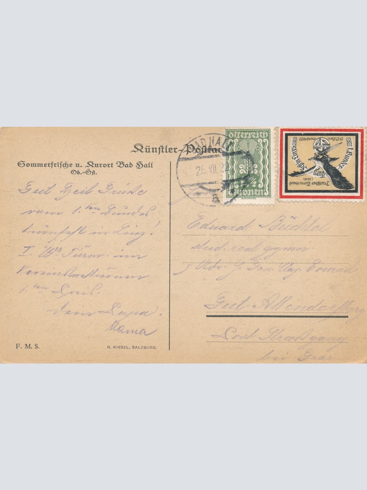 AK aus Bad Hall Oberösterreich (6782)