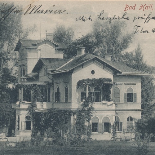 AK aus Bad Hall mit Villa Rabl Oberösterreich (6784)