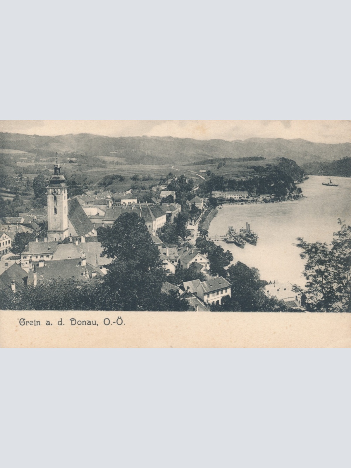 AK aus Grein an der Donau Oberösterreich (6806)