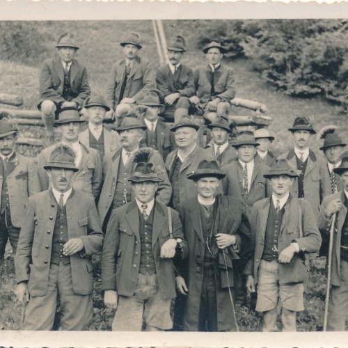AK Annodazumals Foto von einem Jägerverein in Oberösterreich (6836)