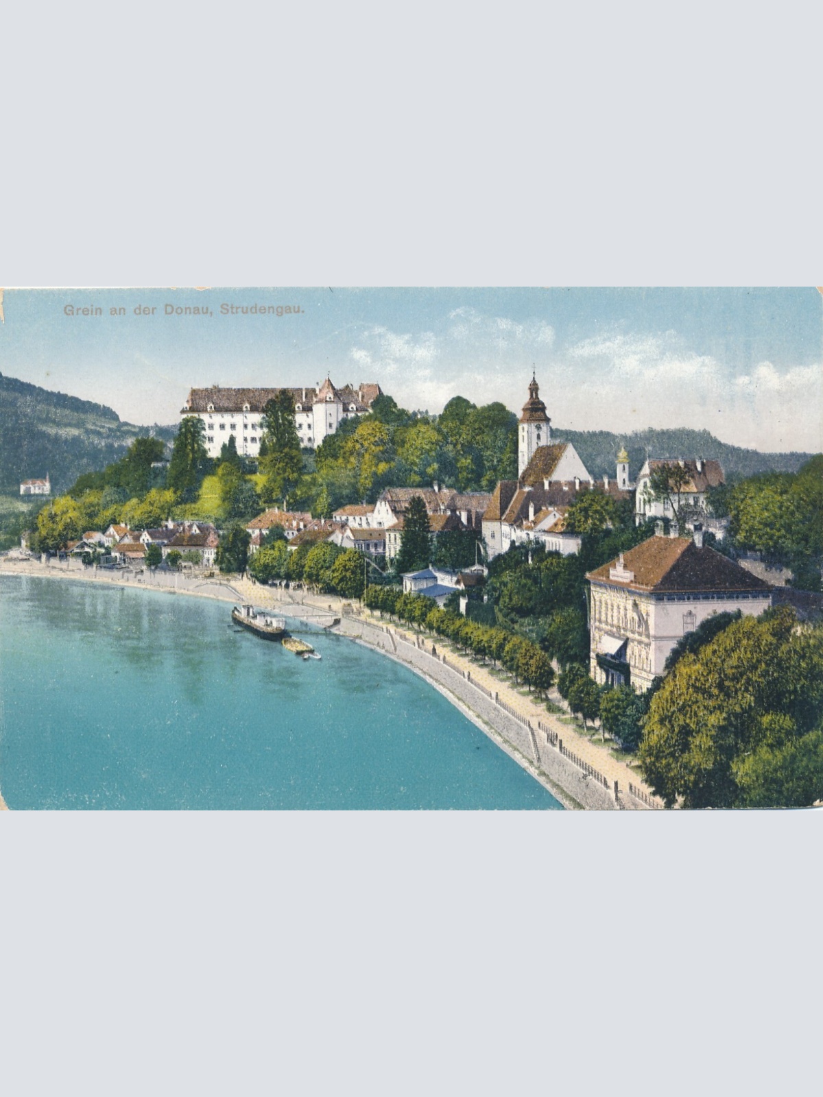 AK aus Grein an der Donau Oberösterreich (6807)