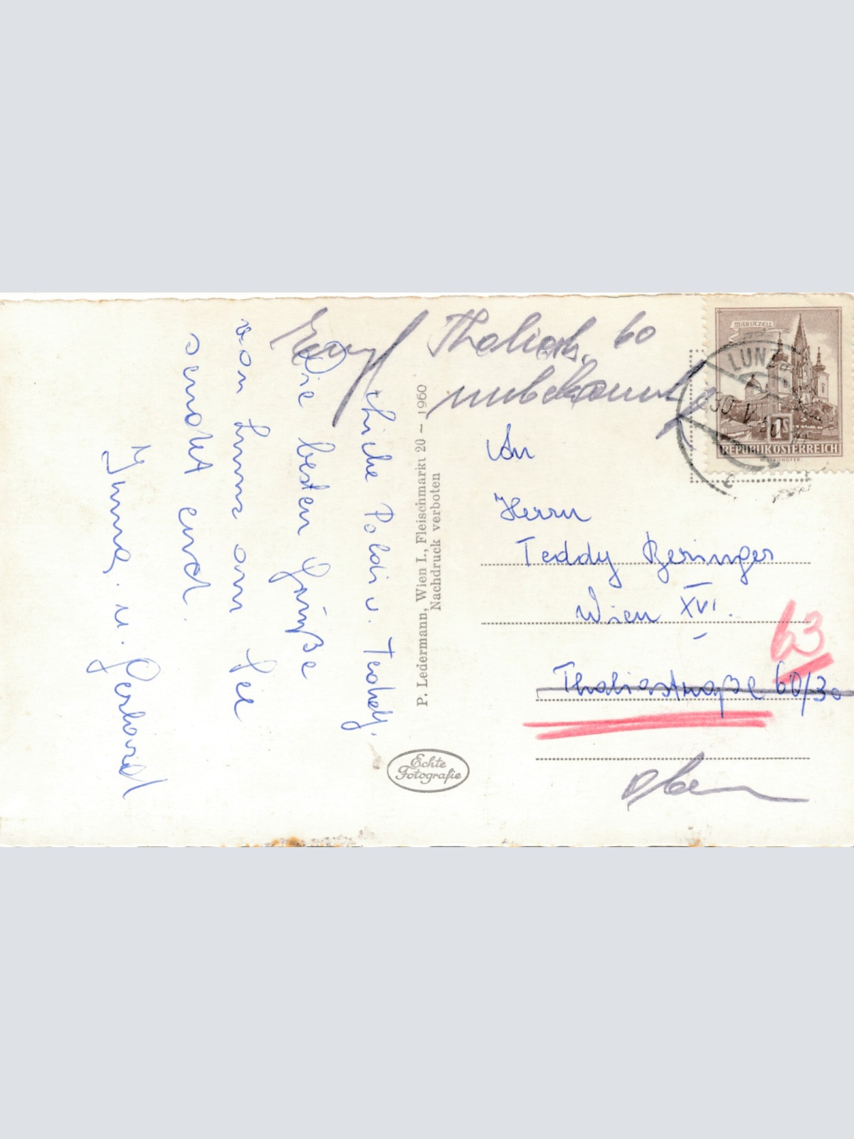 AK aus Lunzersee mit Oldtimer Niederösterreich (6122)