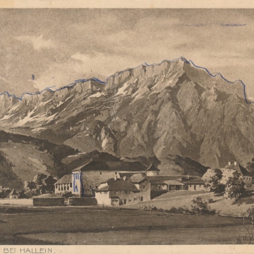AK aus Hallein mit Schloss Rif Salzburg (6094)