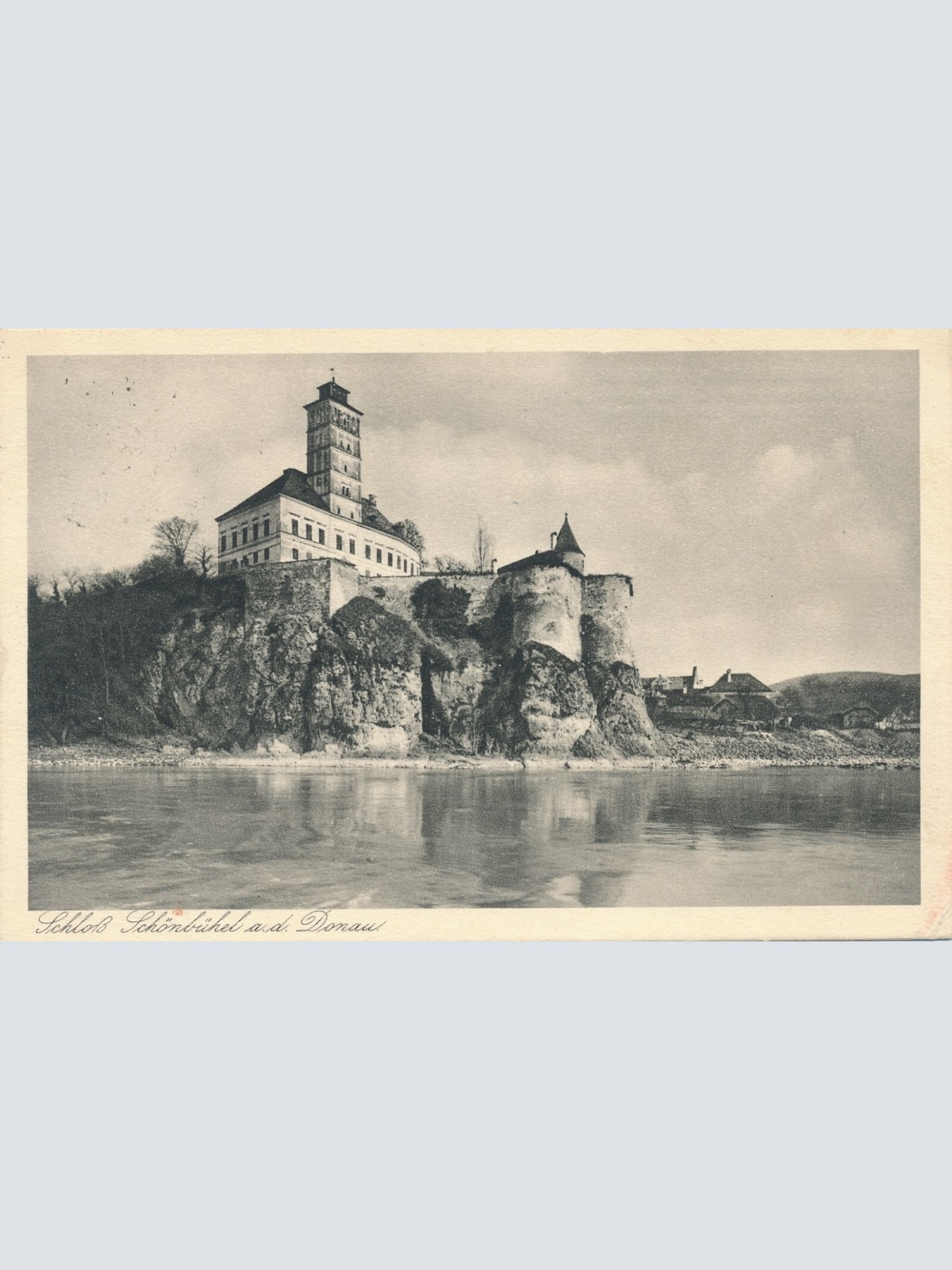 AK aus Schönbühel an der Donau mit Schloss Niederösterreich (6993)