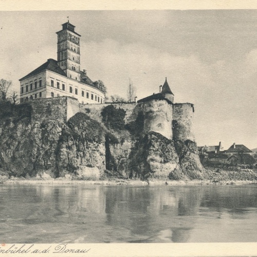 AK aus Schönbühel an der Donau mit Schloss Niederösterreich (6993)