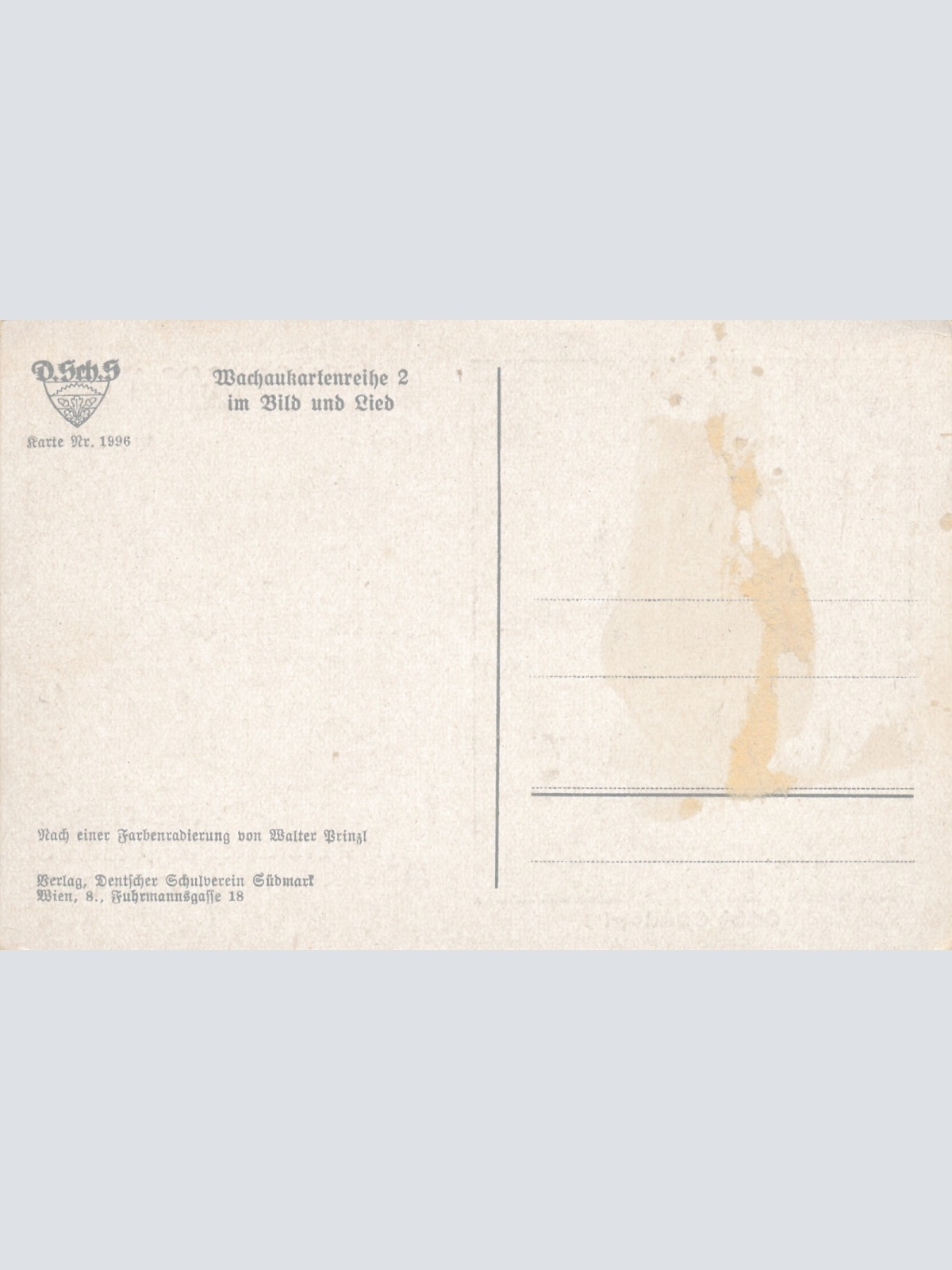 AK aus Schönbühel an der Donau mit Schloss Niederösterreich (6978)