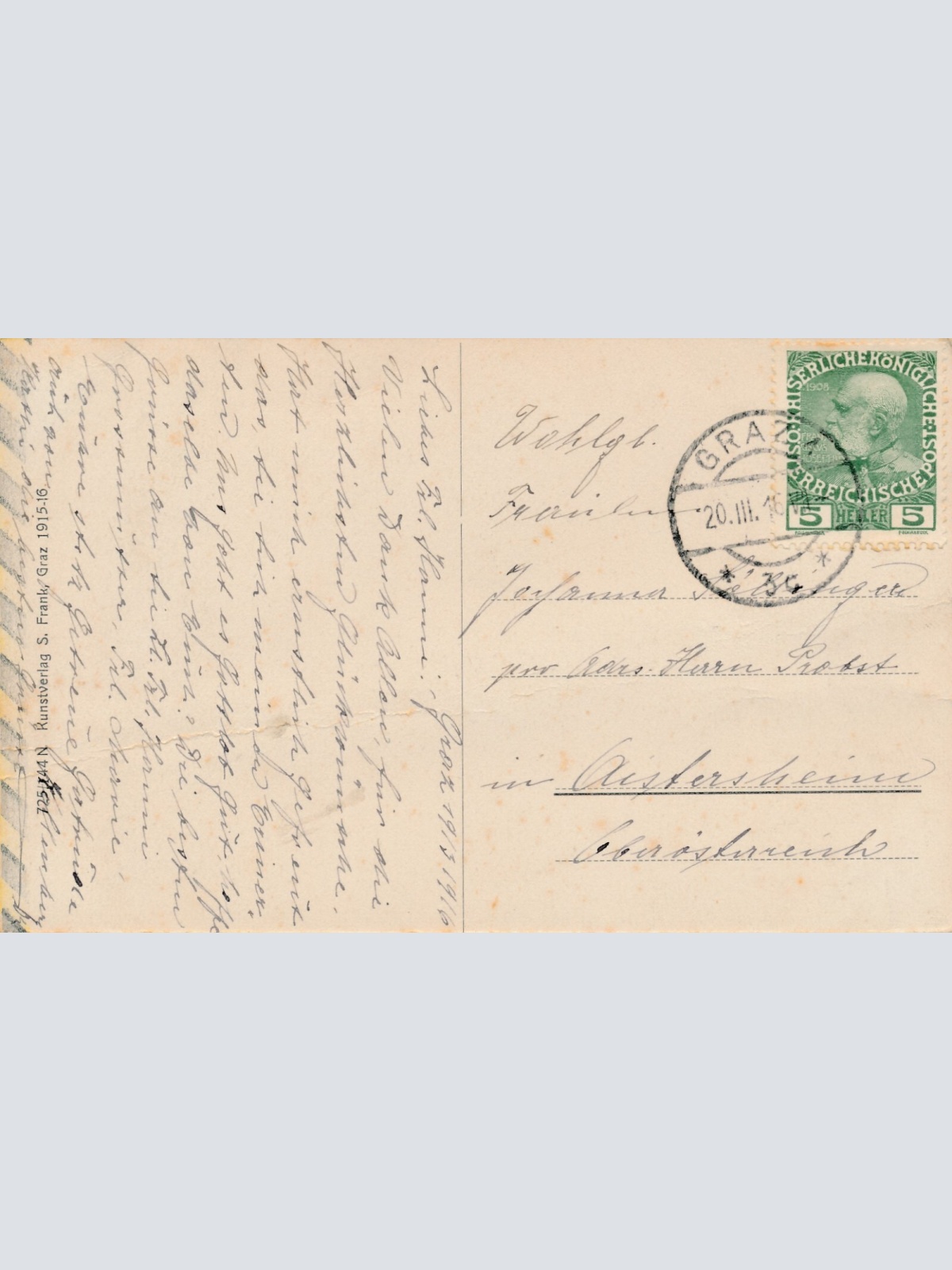 AK aus Graz mit Hilmteich Steiermark (7025)