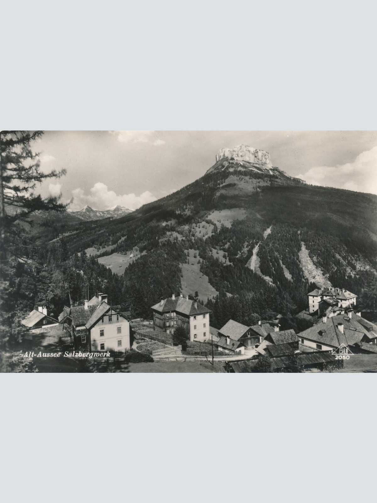 AK aus Alt Aussee mit Salzbergwerk Steiermark (7021)