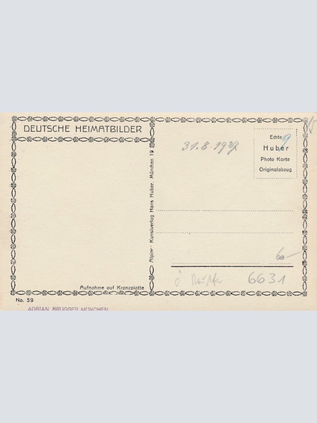 AK aus Lermoos mit Zugspitze Tirol (6938)