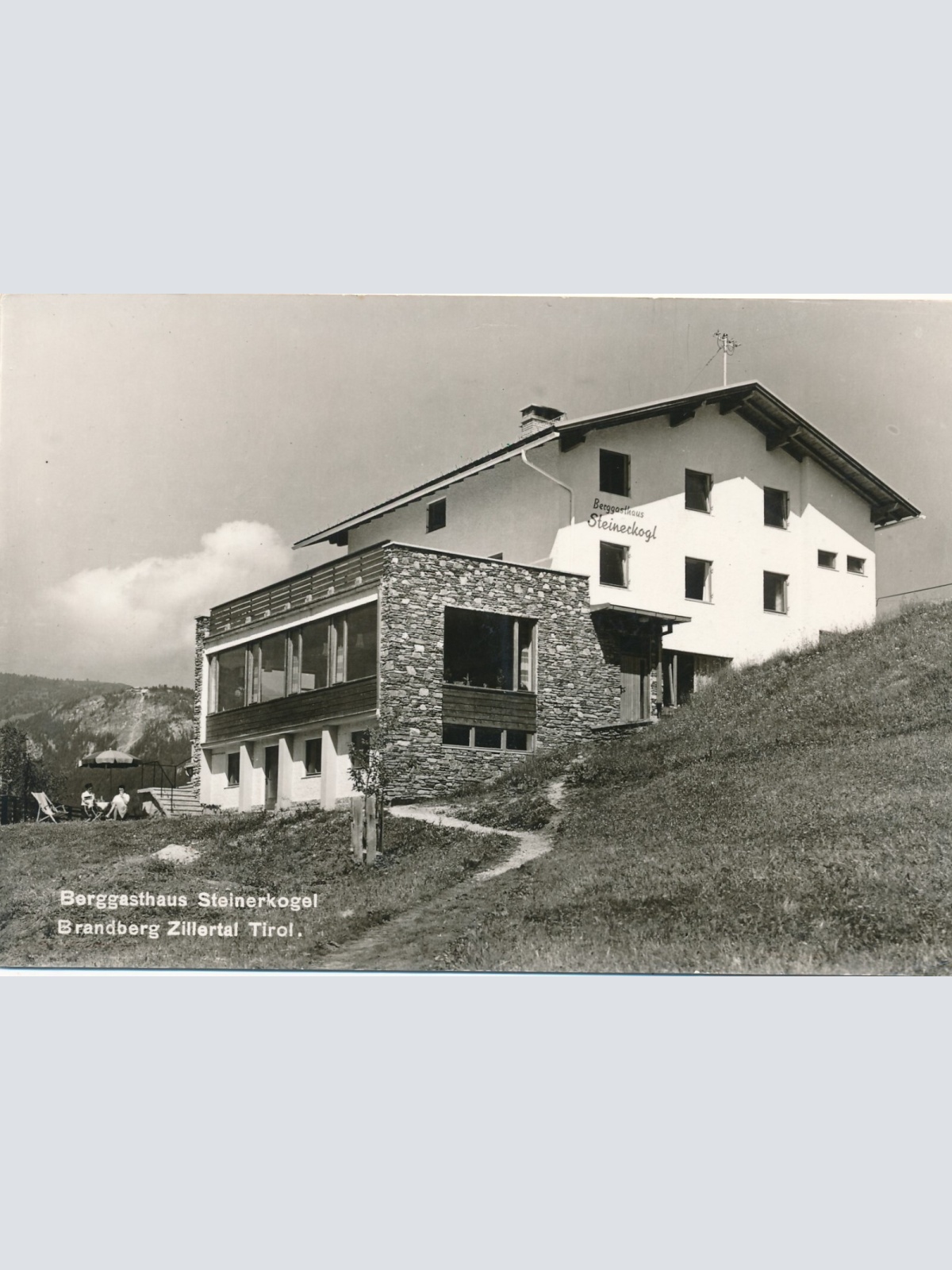 AK vom Berggasthaus Steinerkogl Tirol (6962)