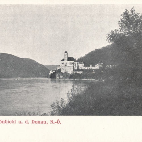 AK aus Schönbühel an der Donau mit Schloss Niederösterreich (6972)