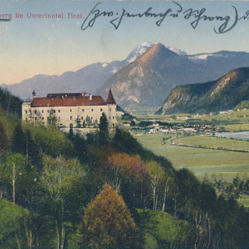 AK vom Schloss Tratzberg Tirol (6953)