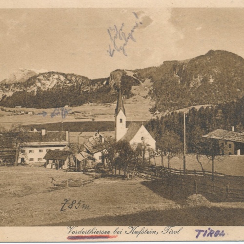 AK vom Vorder thiersee bei Kufstein Tirol (6955)