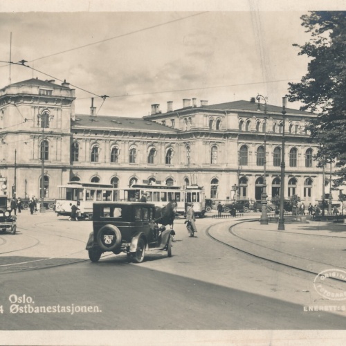 AK aus Oslo Ostbanestasjonen Norwegen (7347)