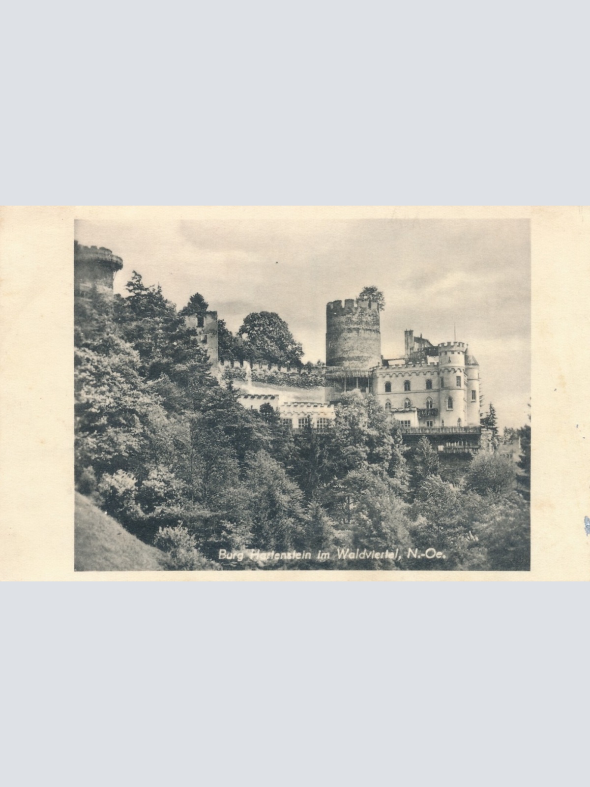 AK von der Burg Hartenstein Niederösterreich (7409)