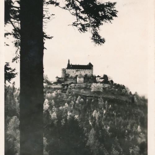 AK vom Schloss Krumbach Niederösterreich (7413)