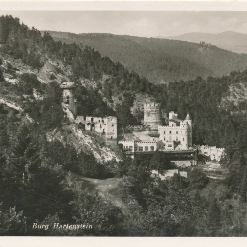 AK von der Burg Hartenstein Niederösterreich (7414)