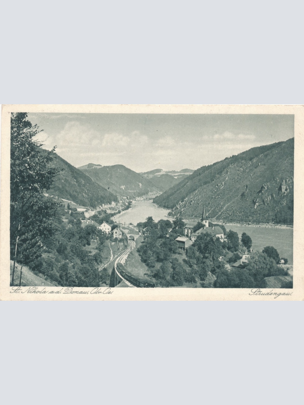 AK aus St.Nikola an der Donau Oberösterreich (6673)