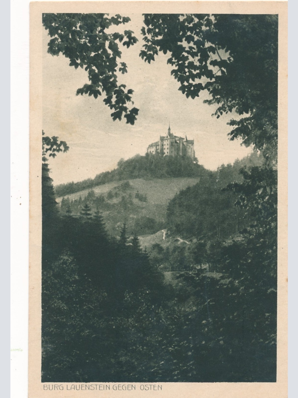 AK von der Burg Lauenstein Niederösterreich (7416)