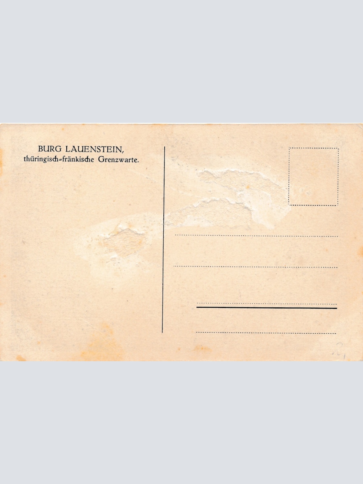 AK von der Burg Lauenstein Niederösterreich (7416)