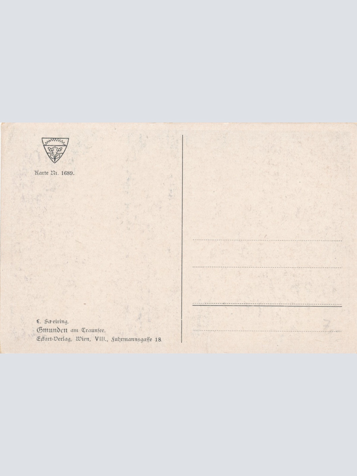 AK aus Gmunden am Traunsee Oberösterreich (6675)