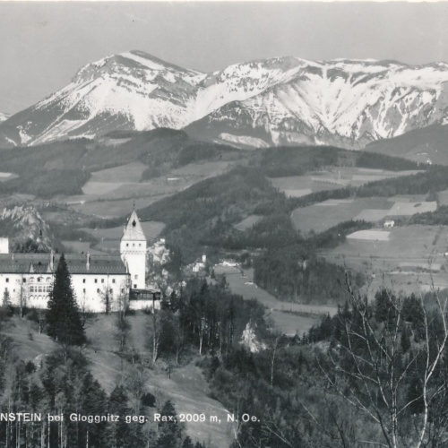 AK vom Schloss Wartenstein Niederösterreich (7417)