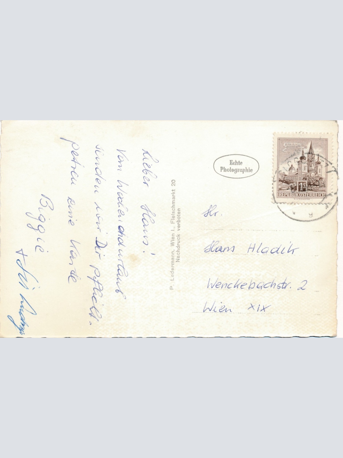 AK vom Schloss Wartenstein Niederösterreich (7417)