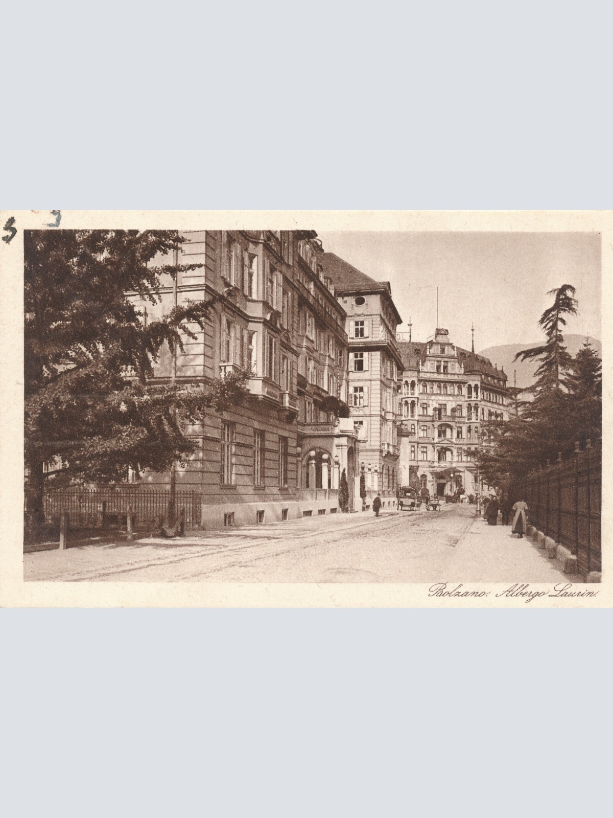 AK aus Bolzano Albergo Laurin Italien (6439)