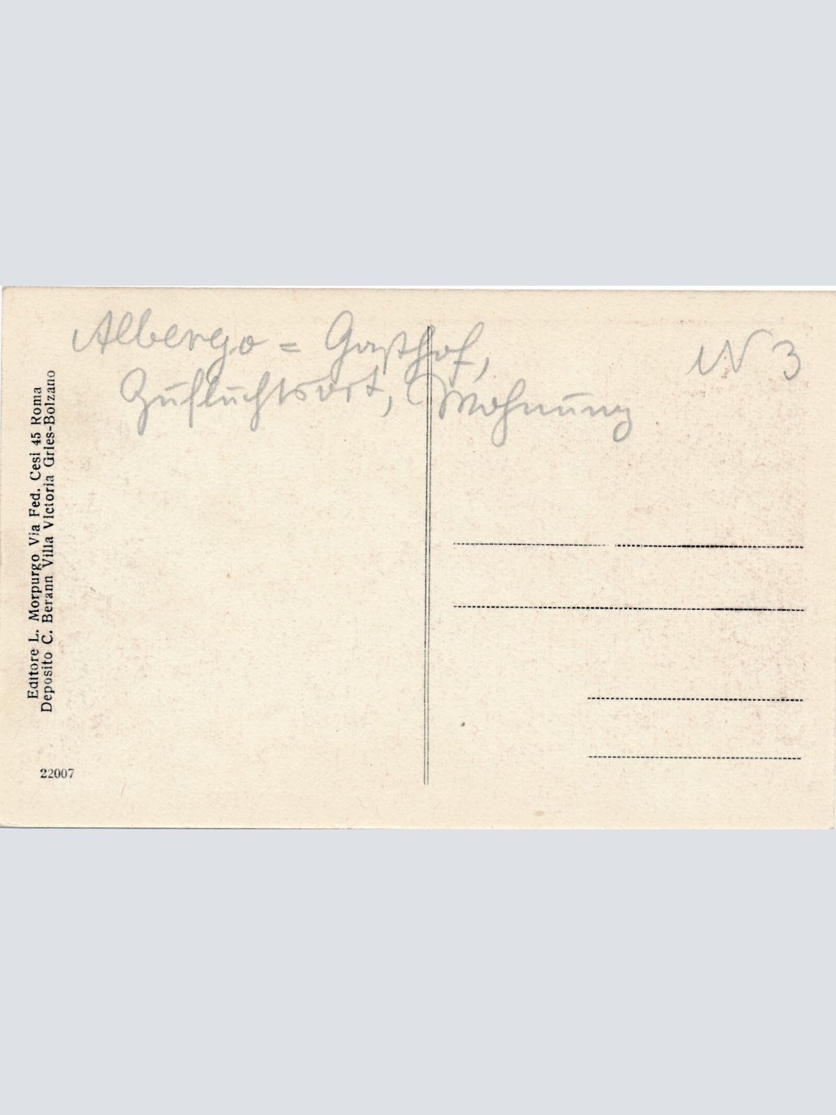 AK aus Bolzano Albergo Laurin Italien (6439)