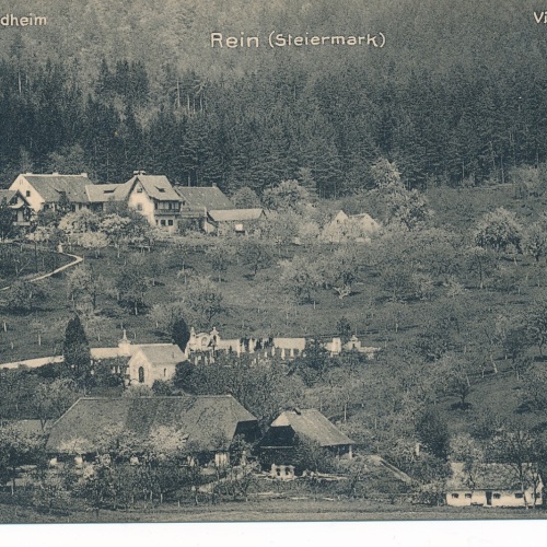 AK aus Rein mit Villa Waldheim Steiermark (7286)