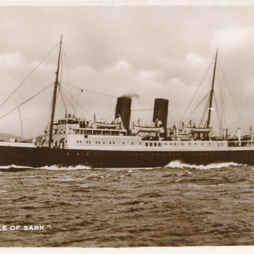 AK Schiffe Dampfschiff Maritim S.S. Isle of Sark (6715)
