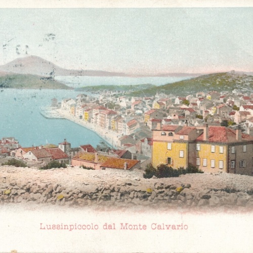 AK aus Lussinpiccolo dal Monte Calvario Kroatien (7284)