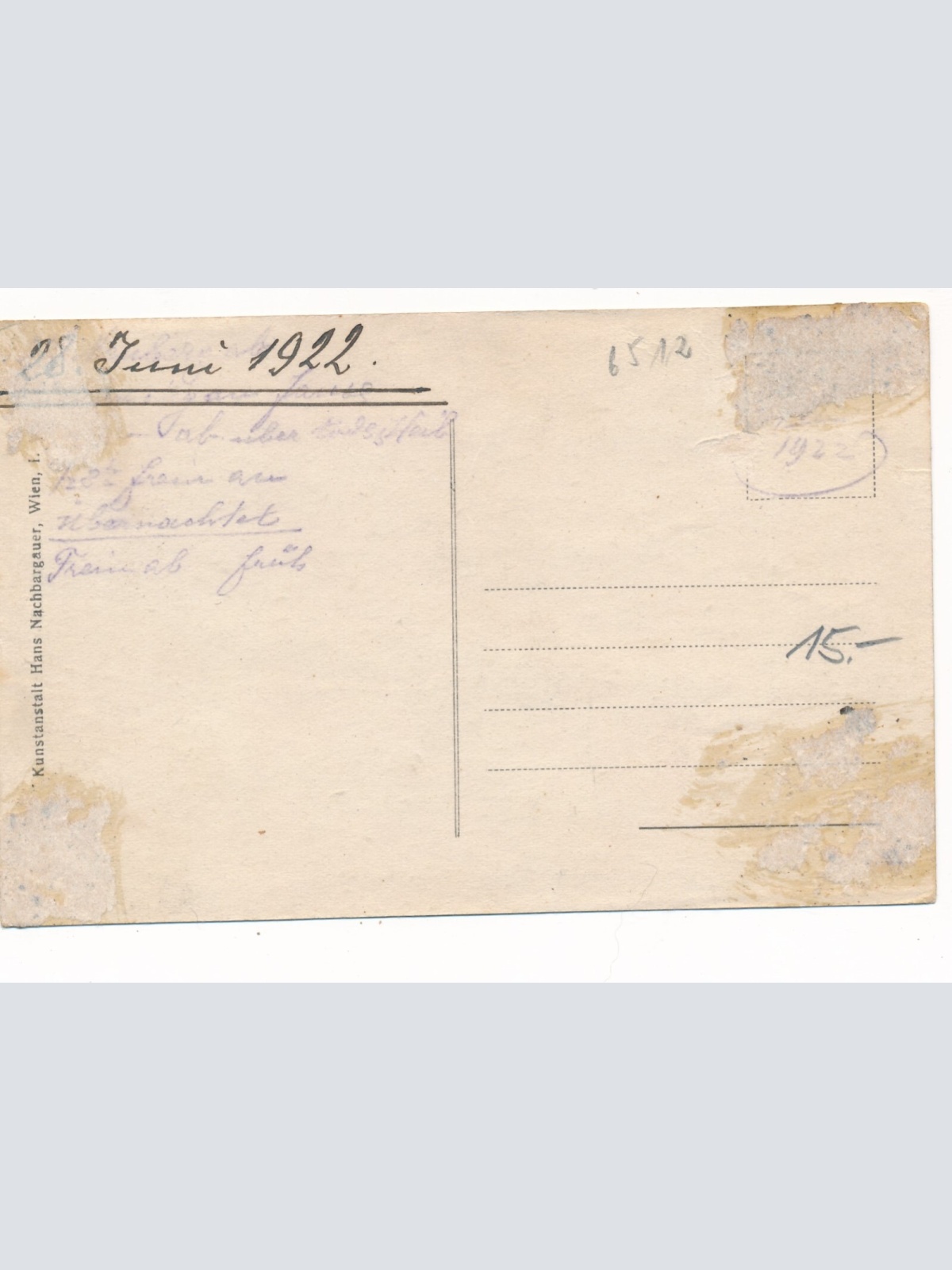 AK aus Mürzsteg mit Jagtschloss Steiermark (7315)