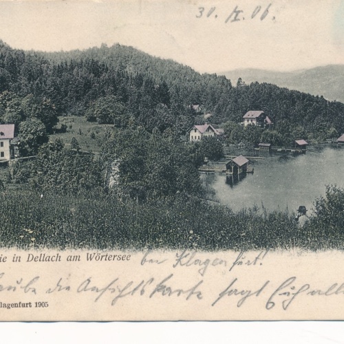 AK aus Dellach Villenviertel Kärnten (7494)