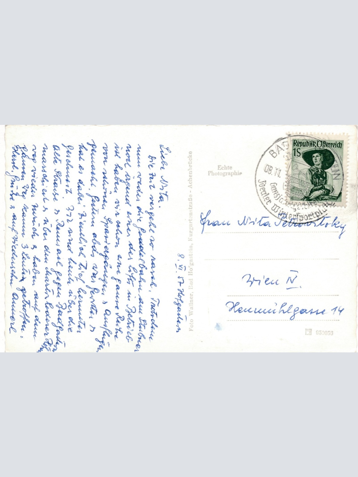 AK aus Bad Hofgastein Weitmoserschloss Salzburg (7483)