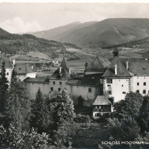 AK vom Schloss Moosham im Lungau Salzburg (7485)