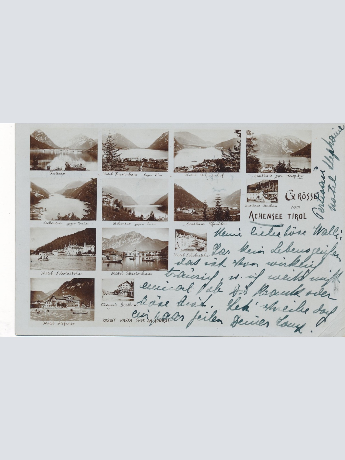AK grüsse vom Achensee Mehrbildkarte Tirol (7507)