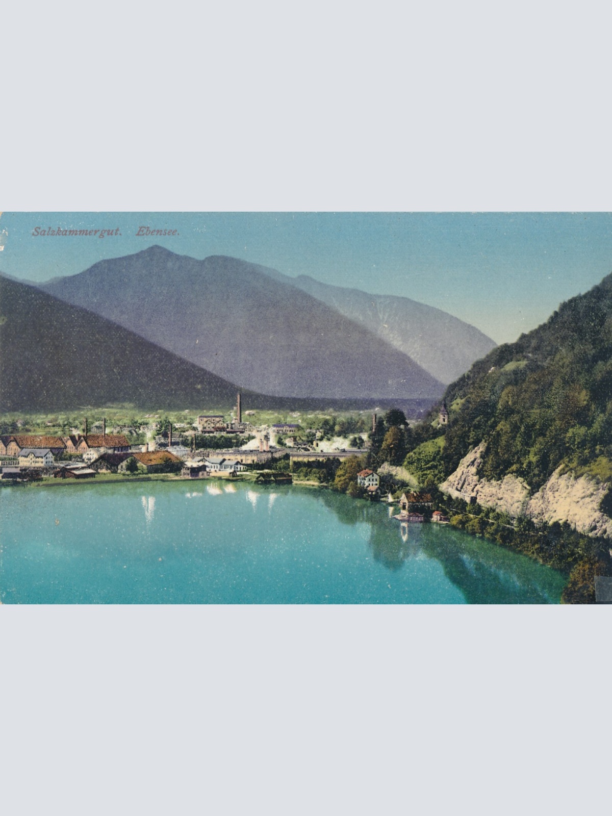 AK aus Ebensee Oberösterreich (7445)
