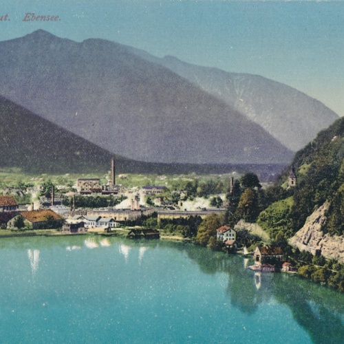 AK aus Ebensee Oberösterreich (7445)