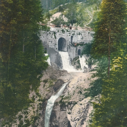 AK aus Bad Ischl mit Chorinskyklause Oberösterreich (7465)