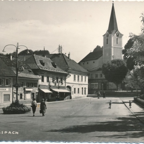 AK aus Gallspach Straßenansicht Hof Oberösterreich (7452)