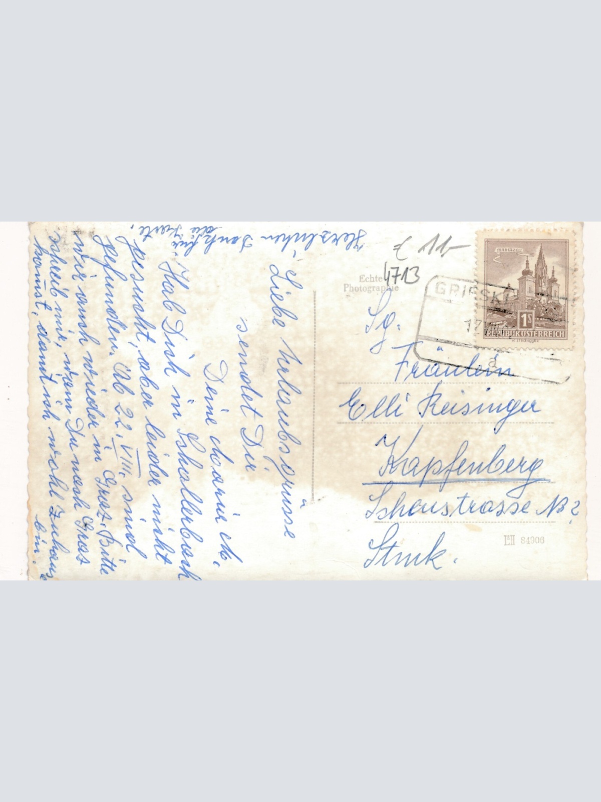 AK aus Gallspach Straßenansicht Hof Oberösterreich (7452)