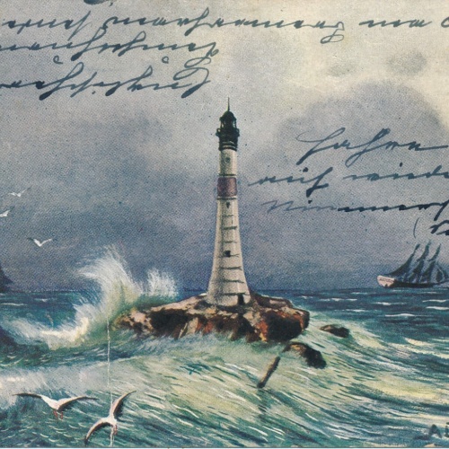AK von einem Leuchtturm (6716)