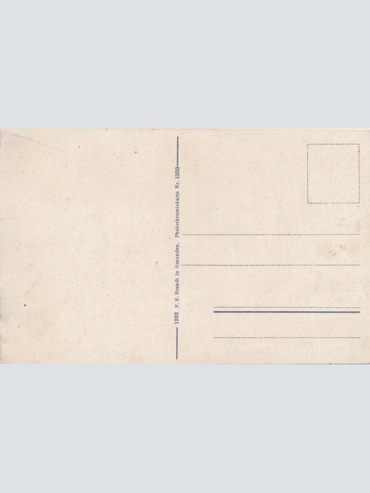 AK aus Gmunden mit SChloss Ort Oberösterreich (7697)