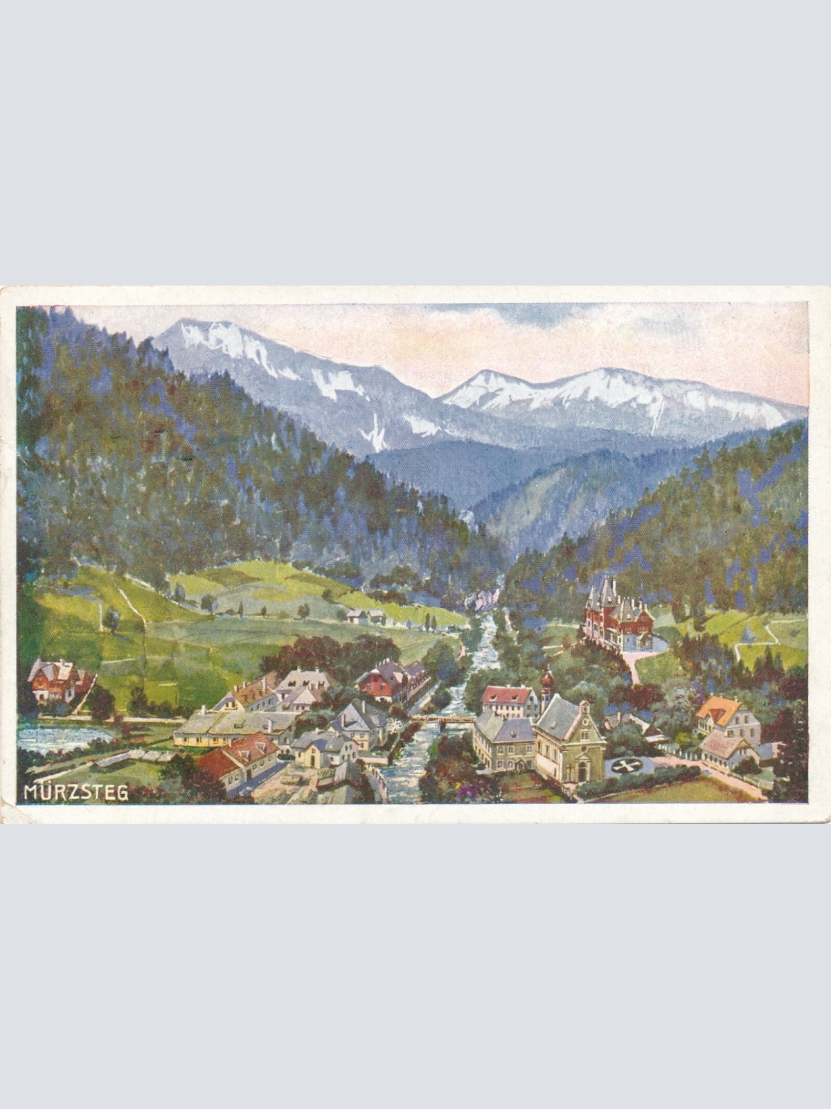 AK aus Mürzsteg Steiermark (7150)