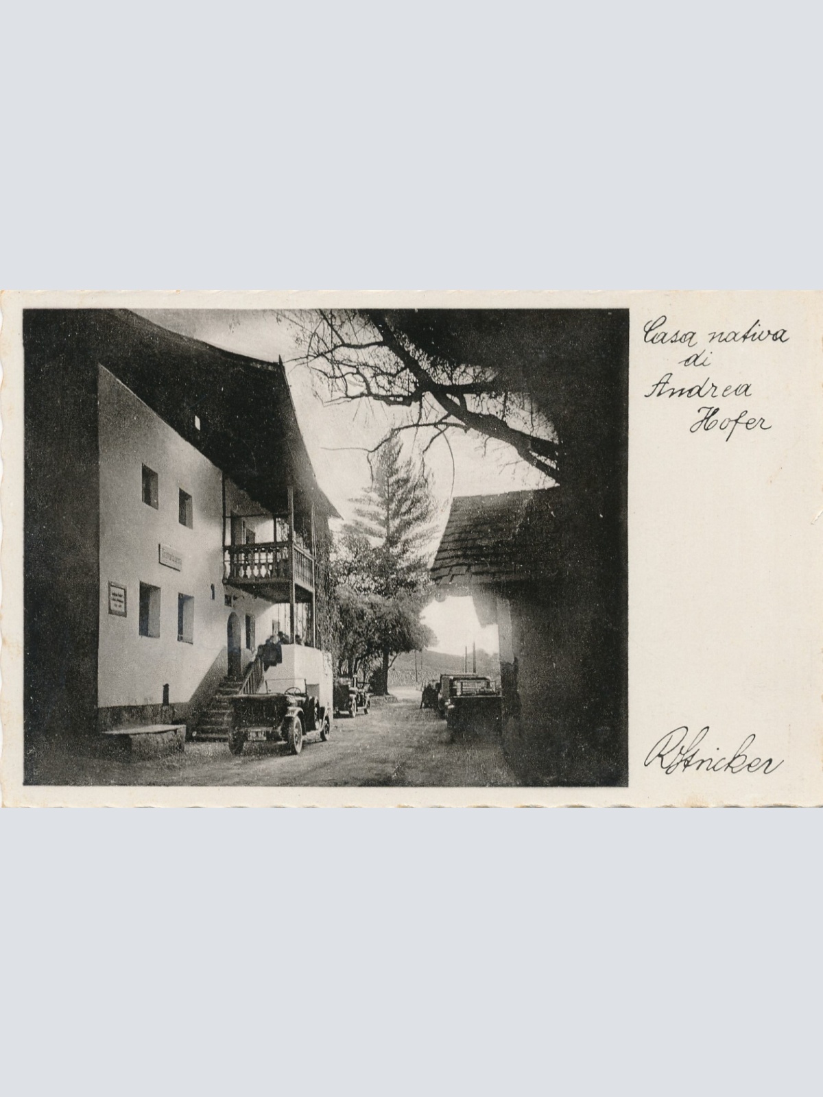 AK Casa nativa di Andrea Italien (7725)