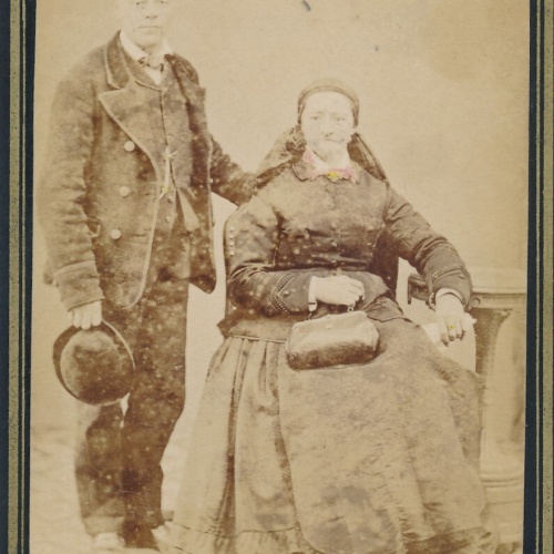 Hartkarton - Foto Mann und Frau Fotografisches Atelier Kremsmünster (7249)