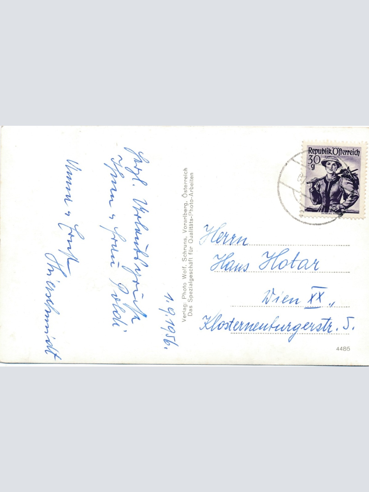 AK aus Tschagguns im Montafon Vorarlberg (7706)